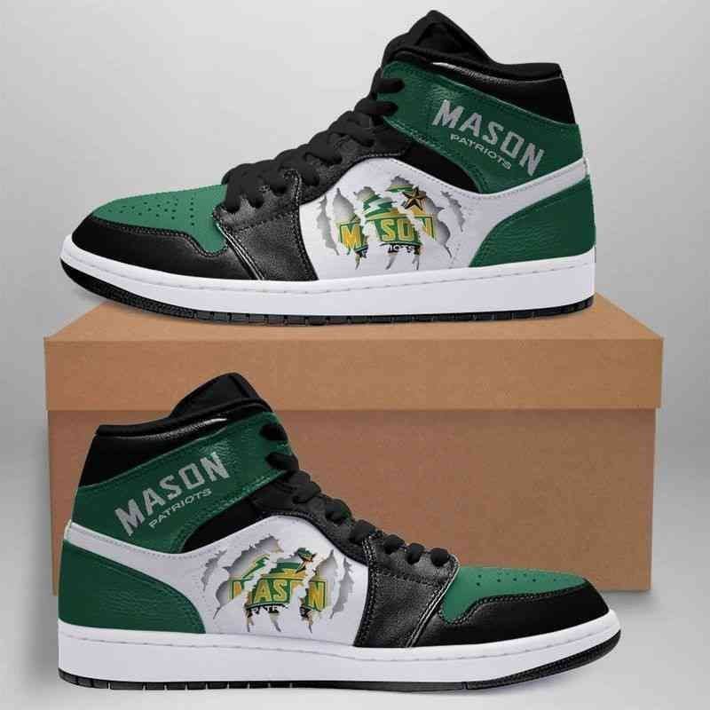 George Mason Patriots Custom Shoes Air Jd Retro Sneakers V1345