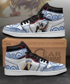 Gintoki Gintama Custom Anime Shoes Air Jd Retro Sneakers V1375