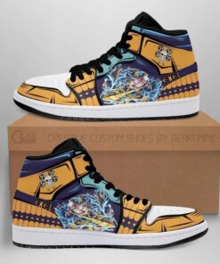 God Skypiea Enel One Piece Anime Fan Gift Shoes Air Jd Retro Sneakers V1385