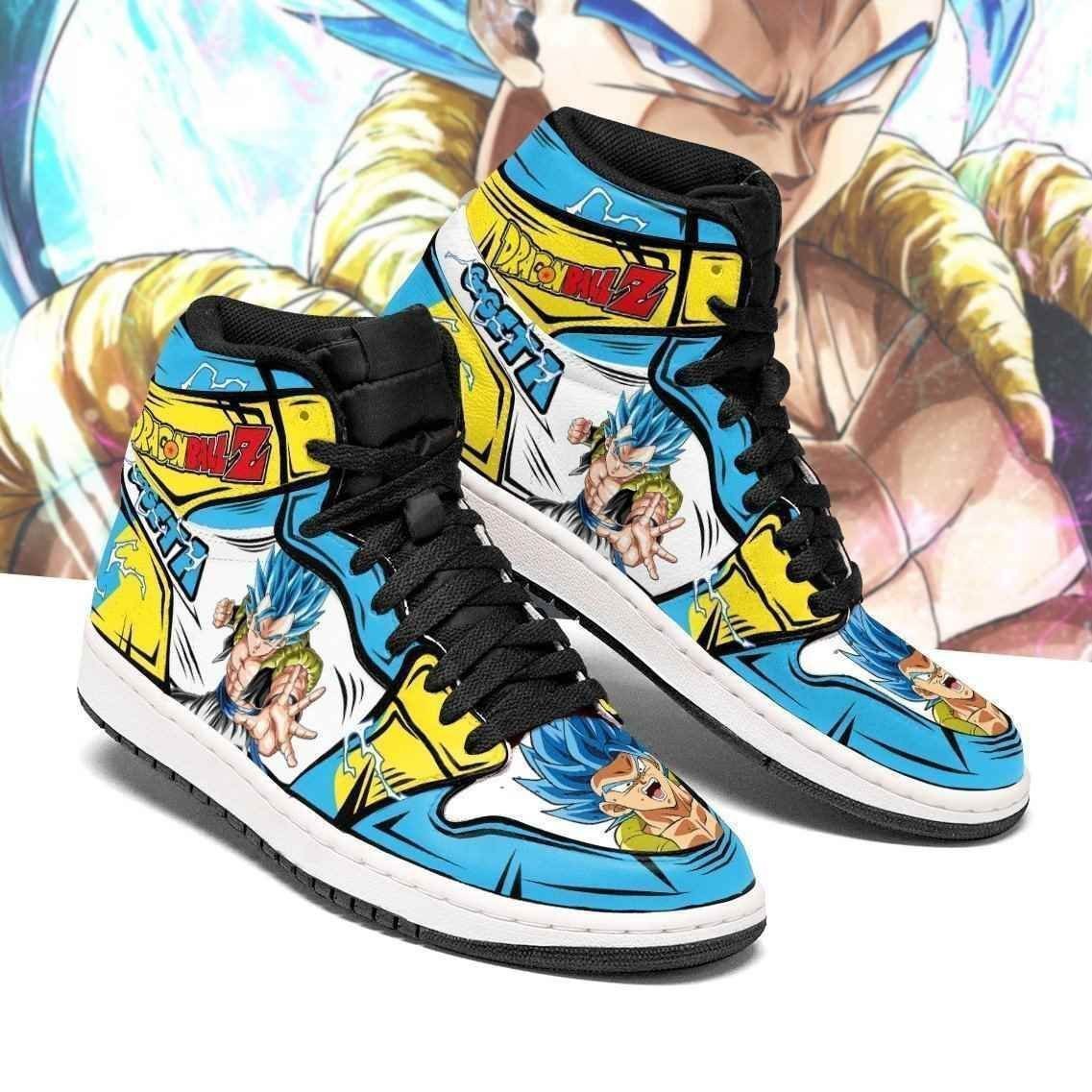 Gogeta Galaxy Dragon Ball Z Sneakers Anime Shoes Sport V1392