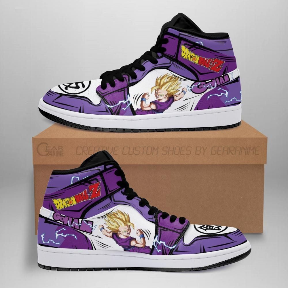 Gogeta Galaxy Dragon Ball Z Sneakers Anime Shoes Sport V1396