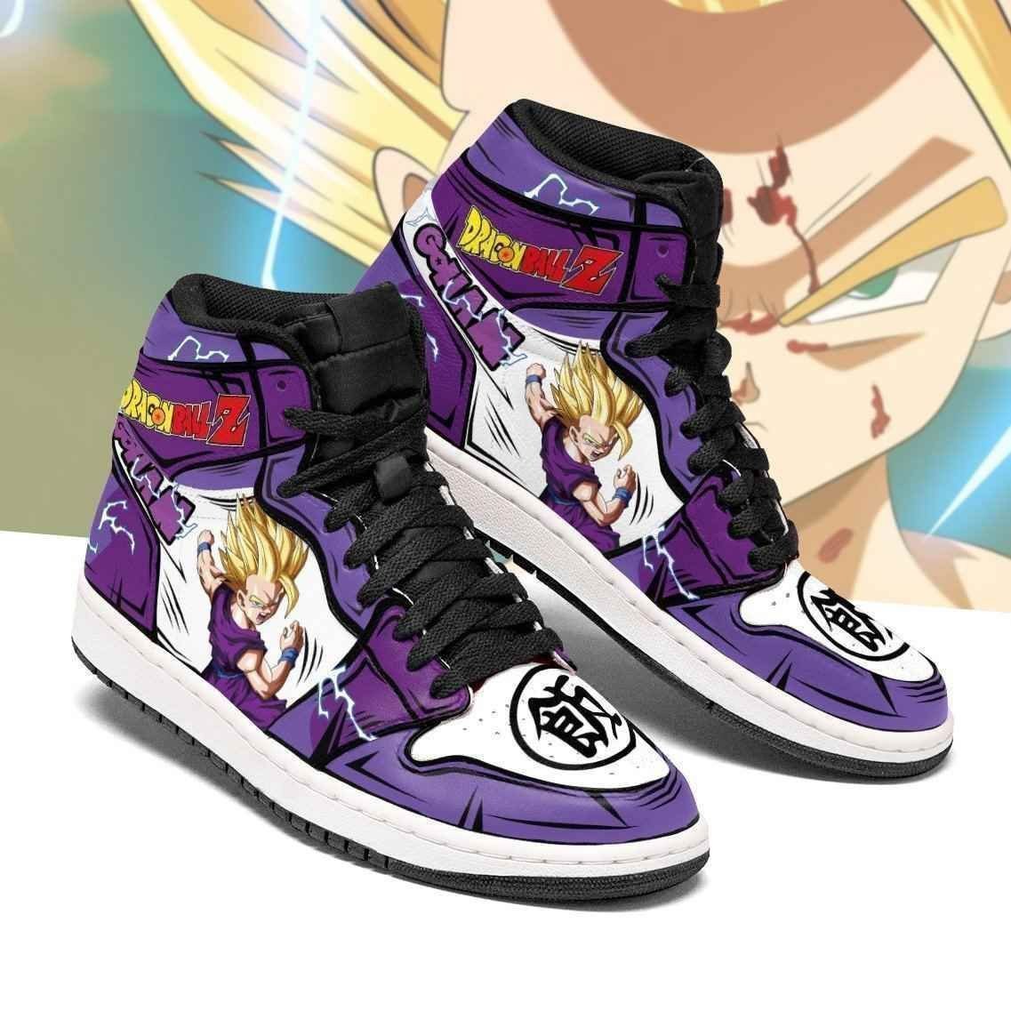 Gohan Dragon Ball Z Sneakers Anime Sneakers Shoes Sport V1401