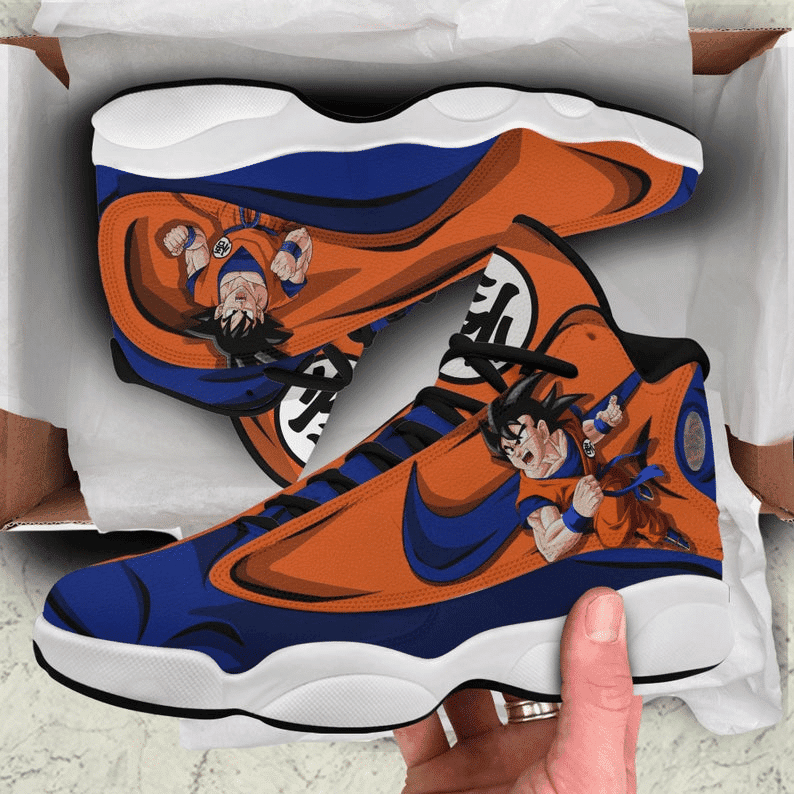 Goku Ultra Instinct Dragon Ball Anime Air Jd13 Sneaker Shoes VJD781