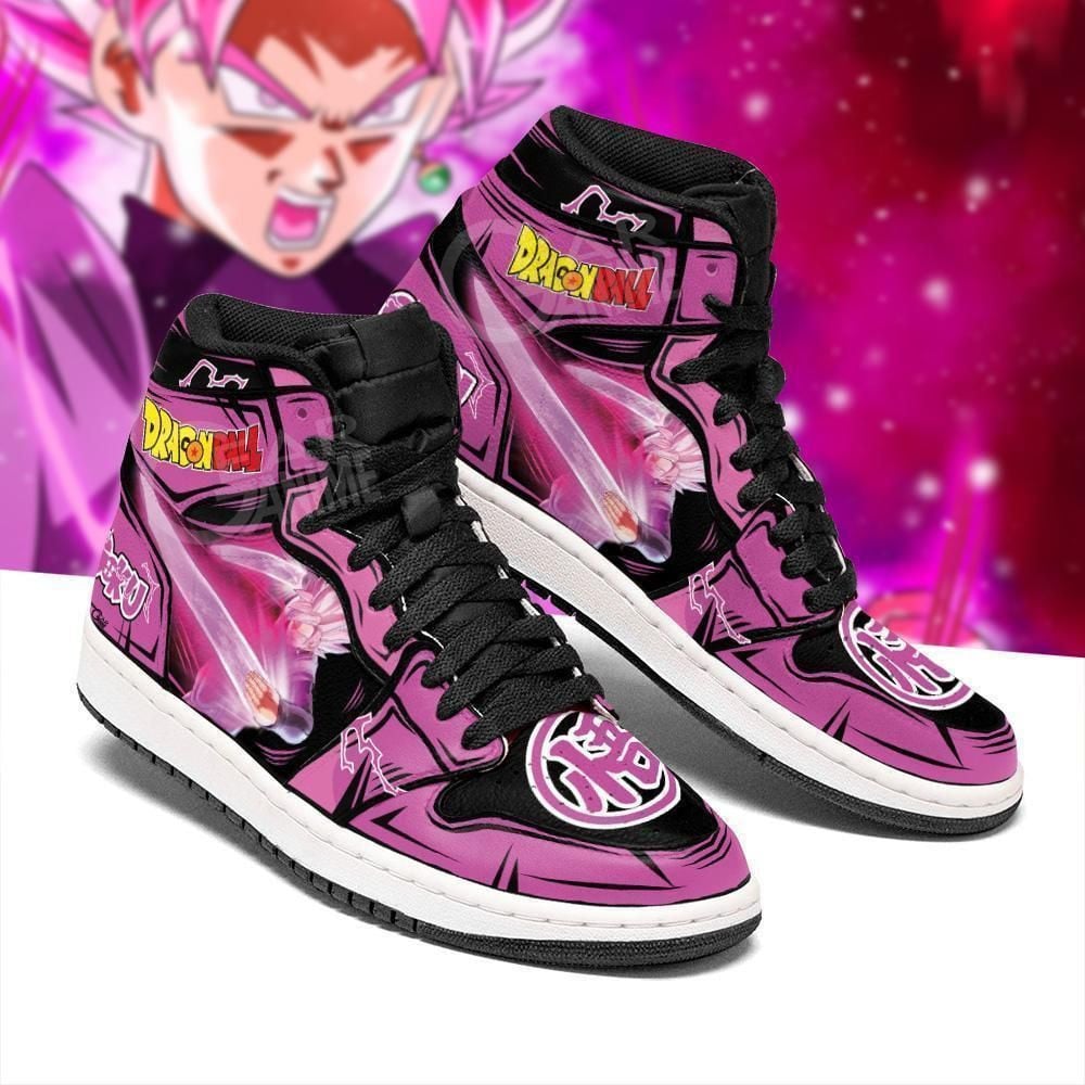 Goku Black Rose Dragon Ball Anime Shoes Air Jd Retro Sneakers V1418