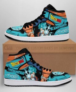 Goku Blue Dragon Ball Anime Fan Shoes Air Jd Retro Sneakers V1423