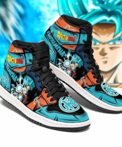 Goku Blue Dragon Ball Sneakers Anime Shoes Sport V1430