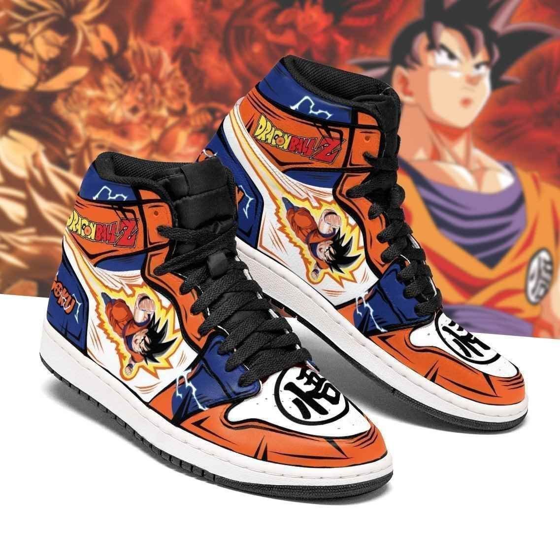 Goku Classic Dragon Ball Z Anime Shoes Air Jd Retro Sneakers V1443