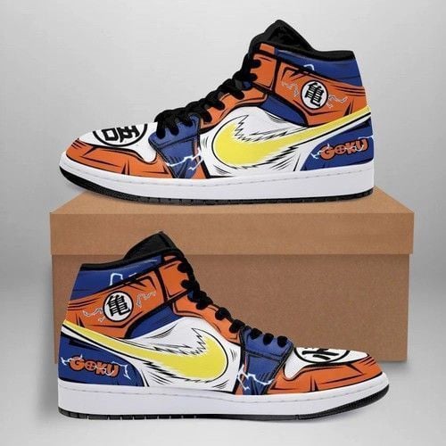 Goku Dragon Ball Anime Shoes Air Jd Retro Sneaker V1447