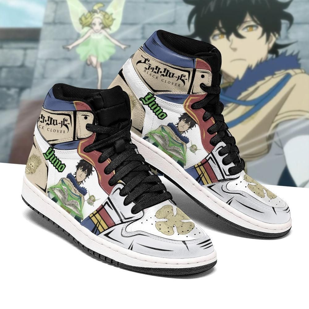 Golden Dawn William Vangeance Black Clover Anime Shoes Air Jd Retro Sneakers V1490