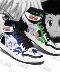 Gon And Killua Hunter X Hunter Anime Custom Shoes Air Jd Retro Sneakers V1500