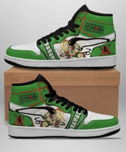 Gon Freecss Hunter X Hunter Adult Hxh Anime Shoes Air Jd Retro Sneakers V1502