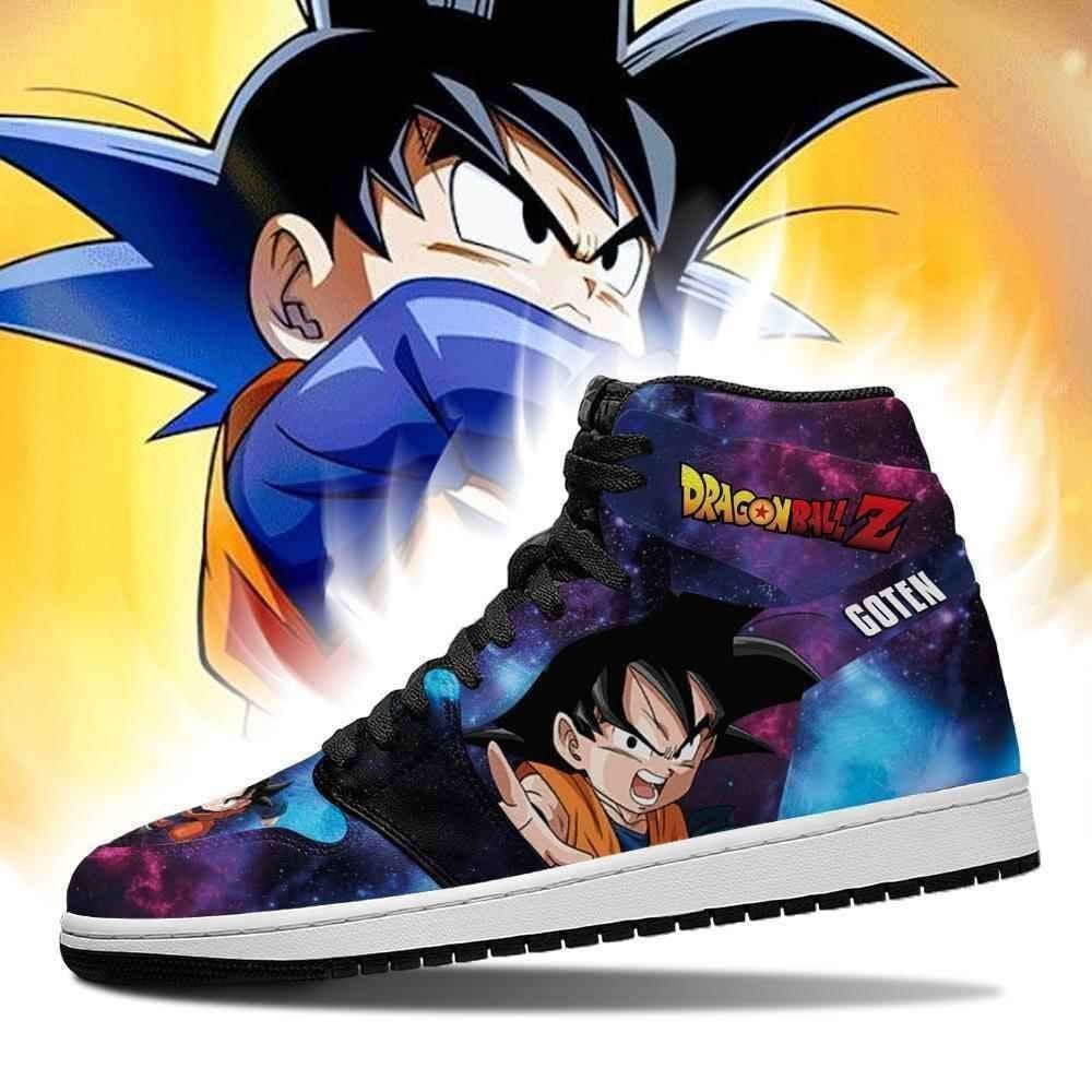 Goten Shoes Boots Galaxy Dragon Ball Z Anime Sneakers Shoes Air Jd Retro Sneakers V1509