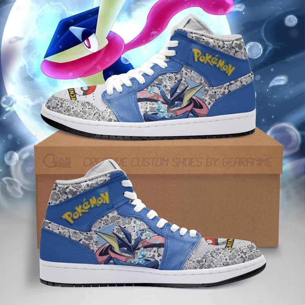 Greninja Cute Pokemon Sneakers Shoes Sport V1548