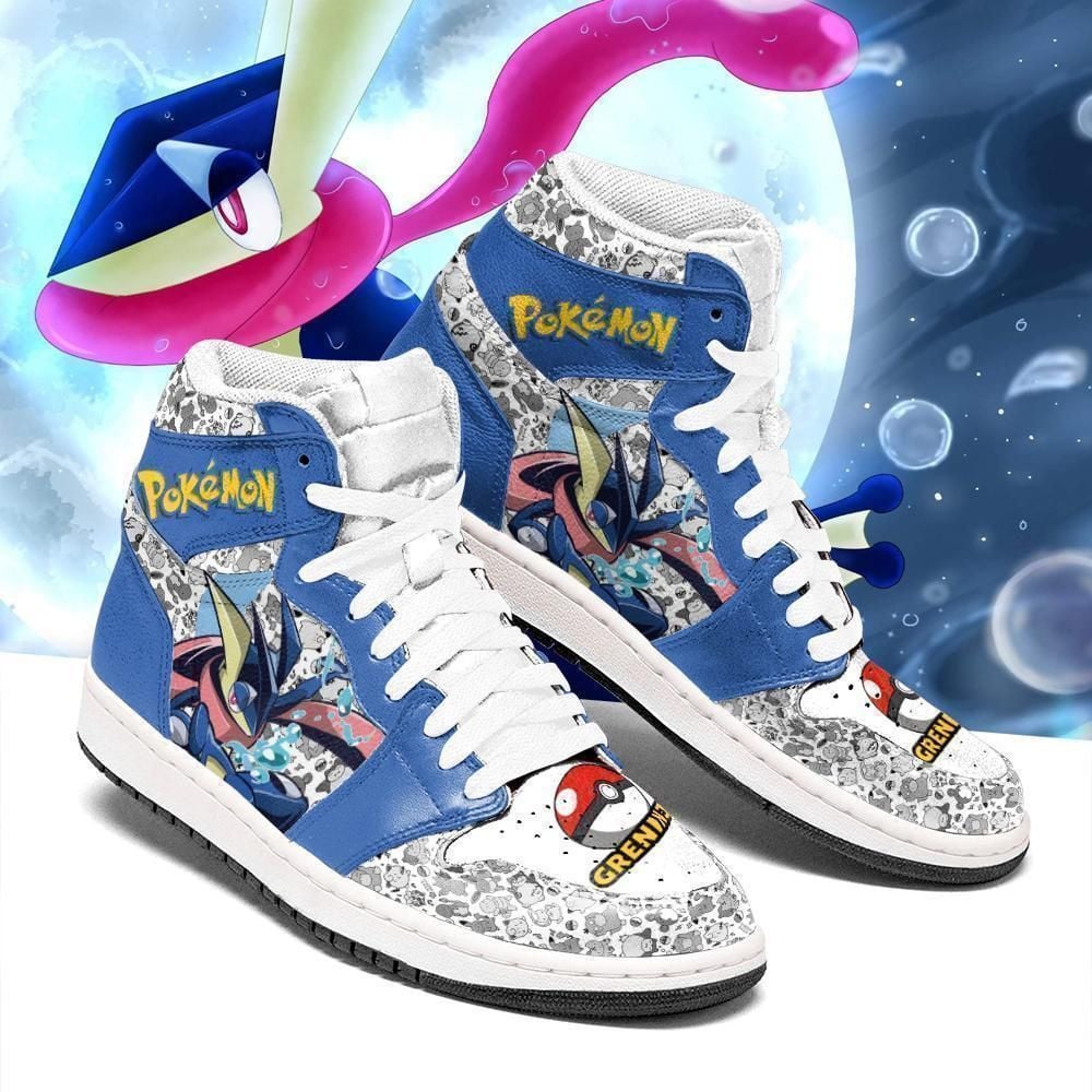 Greninja Cute Pokemon Sneakers Shoes Sport V1549