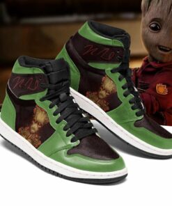 Groot Marvel Shoes Air Jd Retro Sneakers V1558