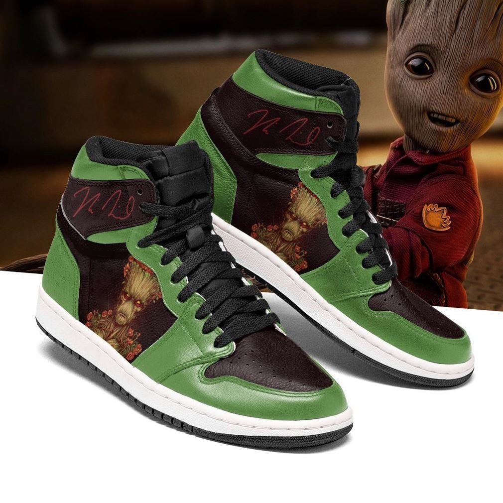 Groot Marvel Shoes Air Jd Retro Sneakers V1559