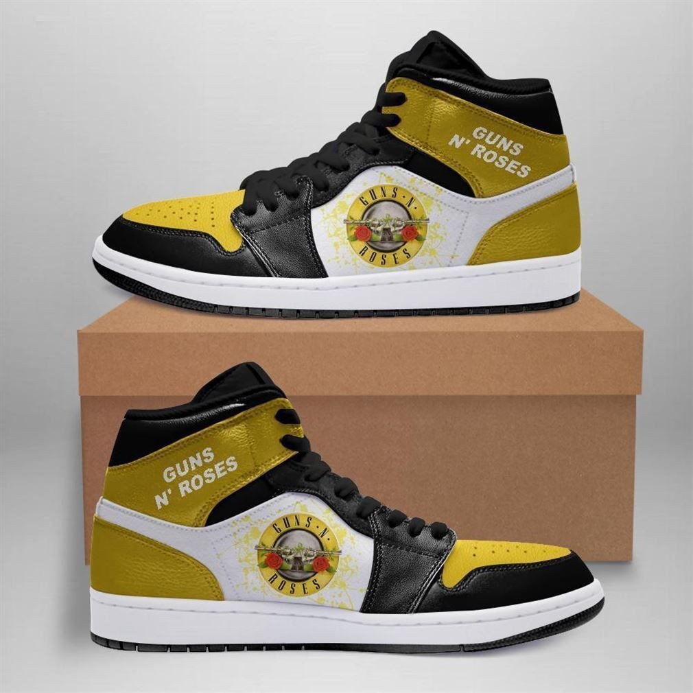 Guns N Roses Rock Band Shoes Air Jd Retro Sneakers V1568