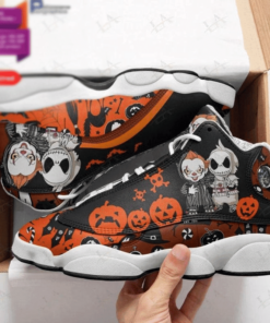 Halloween Jack Pennywise Pumpkin Air Jd13 Sneaker Shoes VJD923