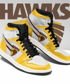 Hawthorn Hawks Afl Shoes Air Jd Retro Sneakers V1636