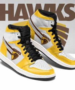 Hawthorn Hawks Afl Team Custom Eachstep Gift For Fans Shoes Air Jd Retro Sneakers V1638