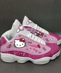 Hello Kitty Personalized Tennis Air Jd13 Sneaker Shoes VJD913