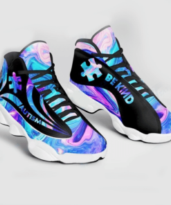 Hologram Holographic Puzzle Autism Air Jd13 Sneaker Shoes VJD130