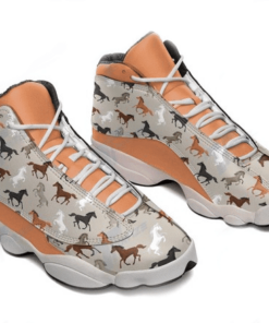 Horse Pattern Air Jd13 Sneaker Shoes VJD7