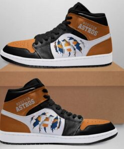 Houston Astros Mlb Basketball Team Custom Eachstep Gift For Fans Shoes Air Jd Retro Sneakers V1703