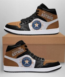 Houston Astros Mlb Jordan Custom Shoes Air Jd Retro Sneakers V1705