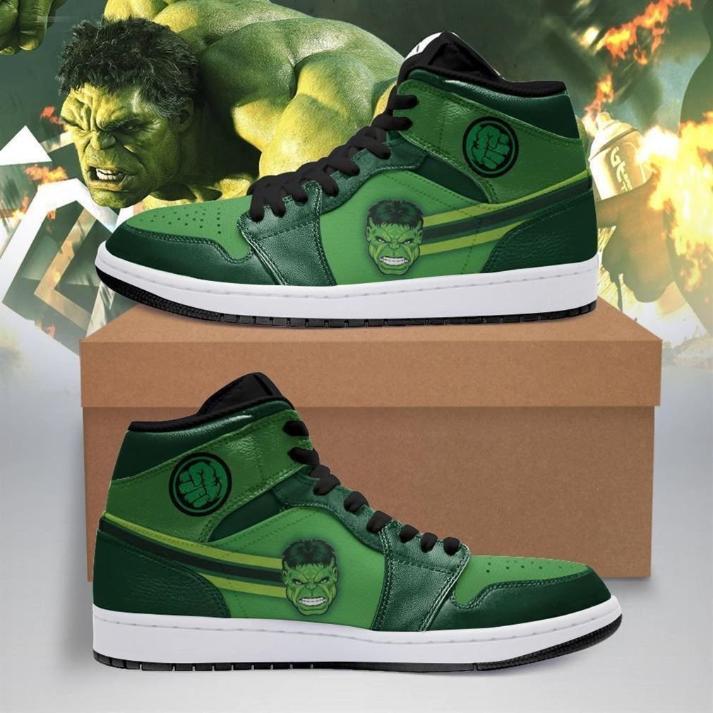 Hulk Marvel Shoes Air Jd Retro Sneakers V1735