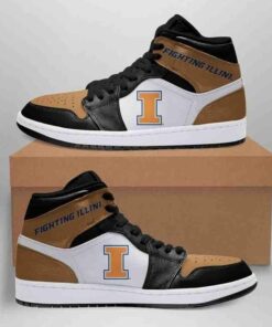 Illinois Fighting Illini 2 Shoes Air Jd Retro Sneakers V1789