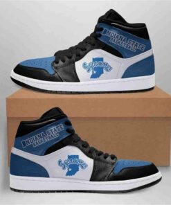 Indiana State Sycamores Jordan Custom Shoes Air Jd Retro Sneakers V1814