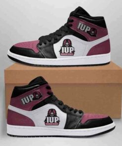 Indiana University Of Pennsylvania Crimson Wks Shoes Air Jd Retro Sneakers V1826