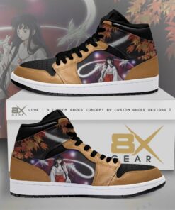 Inuyasha Kikyo Bellflower Anime Shoes Air Jd Retro Sneaker V1863