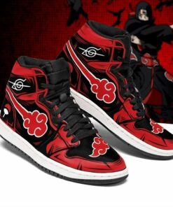 Itachi Akatsuki Symbol Naruto Anime Shoes Air Jd Retro Sneakers V1897