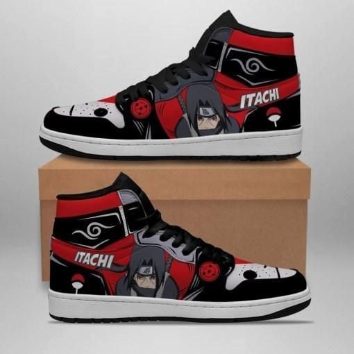 Itachi Akatsuki Symbol Naruto Anime Shoes Air Jd Retro Sneakers V1899