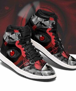 Itachi Sharingan Eyes Akatsuki Anime Shoes Air Jd Retro Sneakers V1903