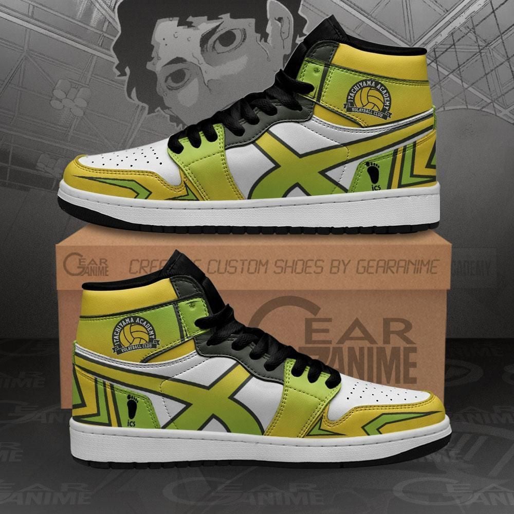 Itachiyama Academy Haikyuu Custom Anime Shoes Air Jd Retro Sneakers V1910