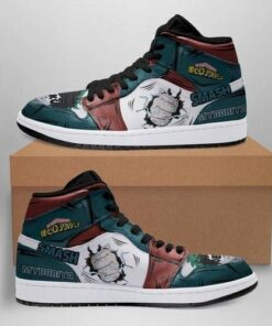 Izuku Midoriya My Hero Academia 9 Shoes Air Jd Retro Sneakers V1912