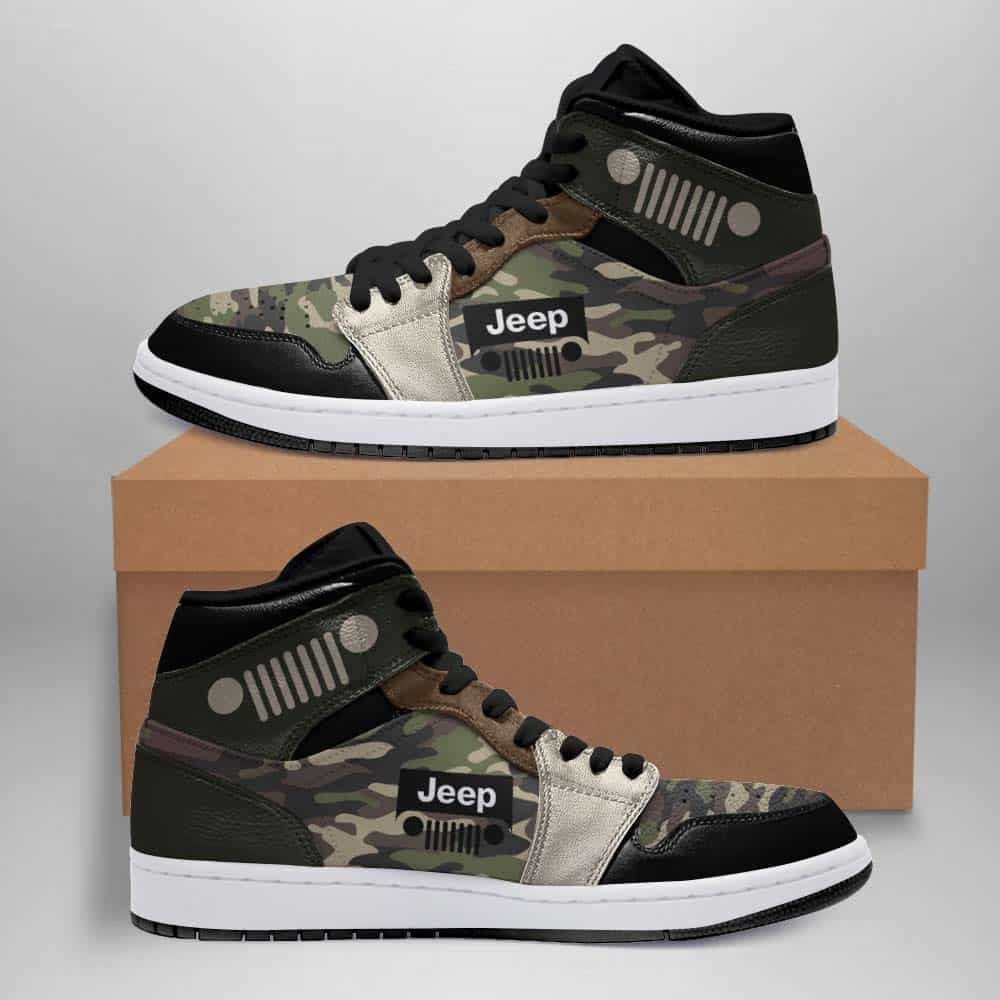 Jeep Custom Shoes Air Jd Retro Sneaker V1960