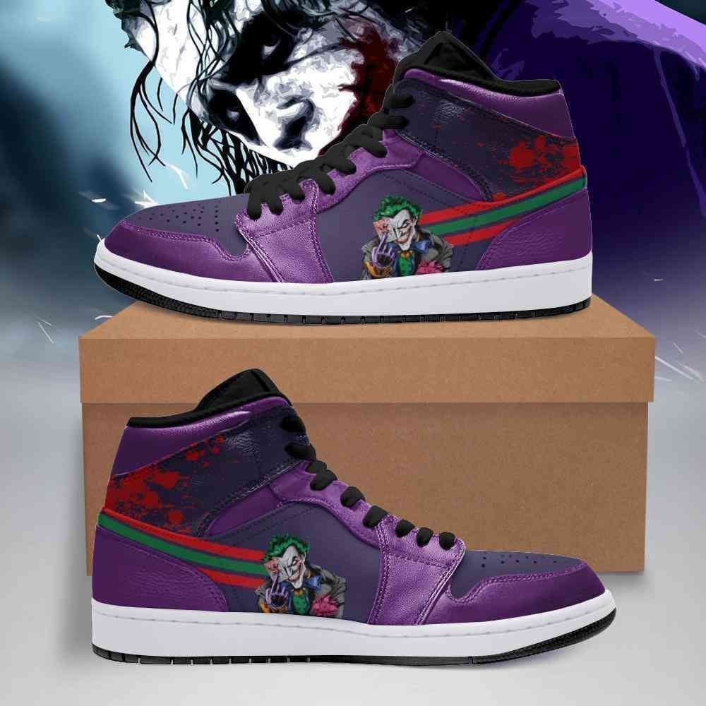 Joker Dc Comics 3 Shoes Air Jd Retro Sneakers V1994