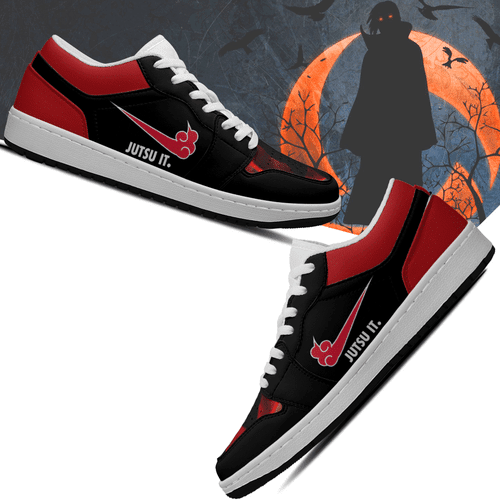 Jutsu It Akatsuki Low Top Shoes Air Jd Retro Sneakers V2032