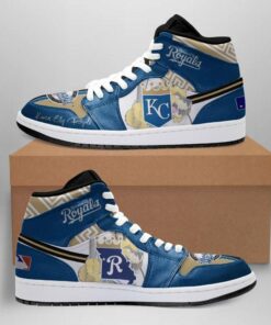 Kansas City Royals Shoes Air Jd Retro Sneakers V2087