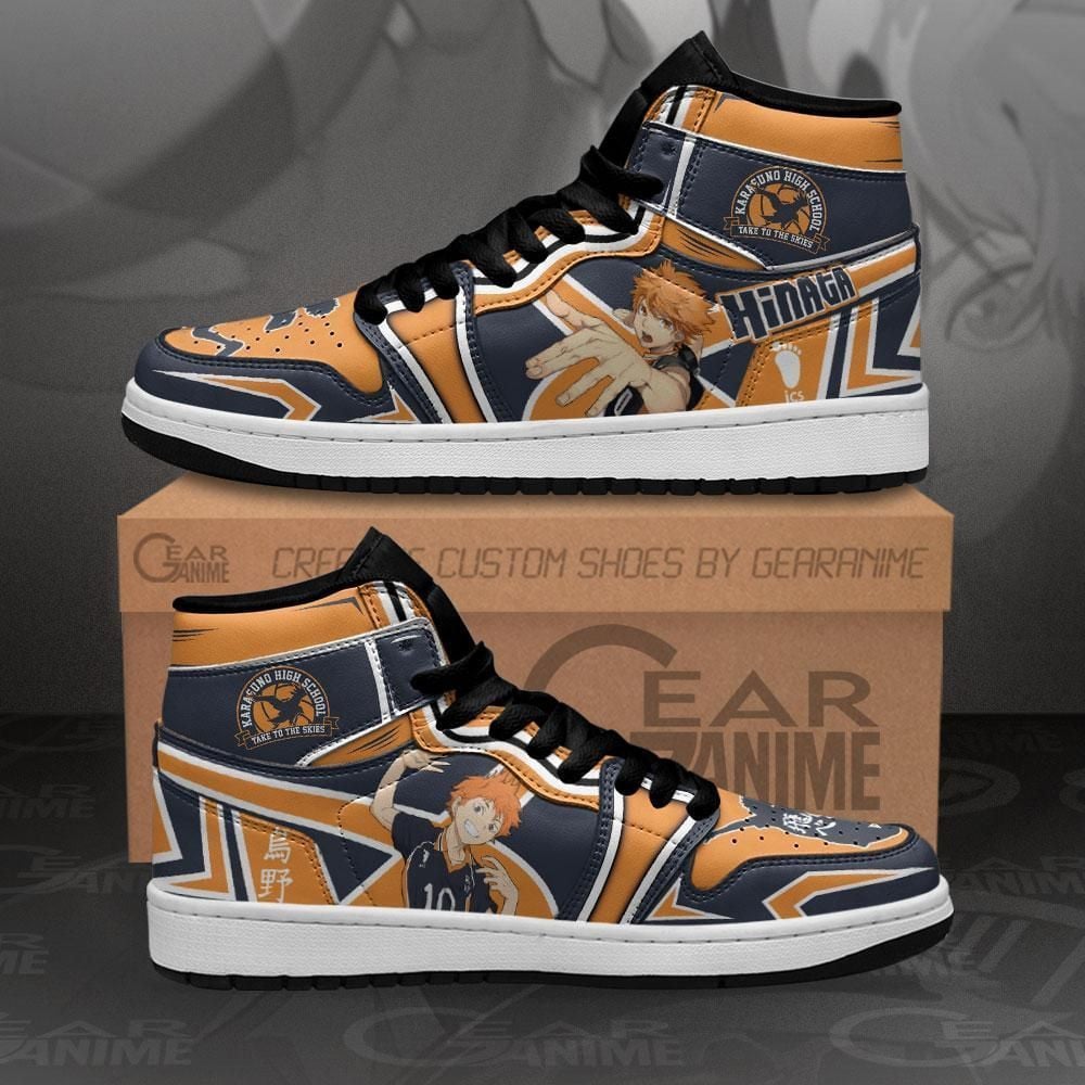 Karasuno Hinata Shoyo Haikyuu Anime Shoes Air Jd Retro Sneakers V2099