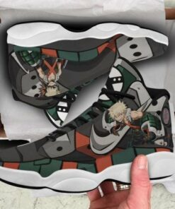 Katsuki Bakugou My Hero Academia Anime Air Jd13 Sneaker Shoes VJD451