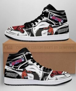 Kenpachi Bankai Bleach Anime Fan Gift Idea Shoes Air Jd Retro Sneakers V2125