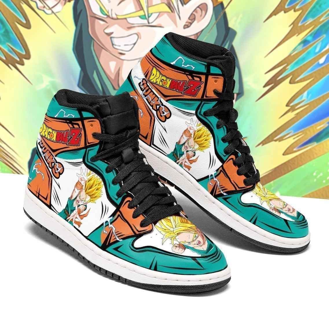 Kid Trunks Dragon Ball Z Anime Sneakers Shoes Sport V2132