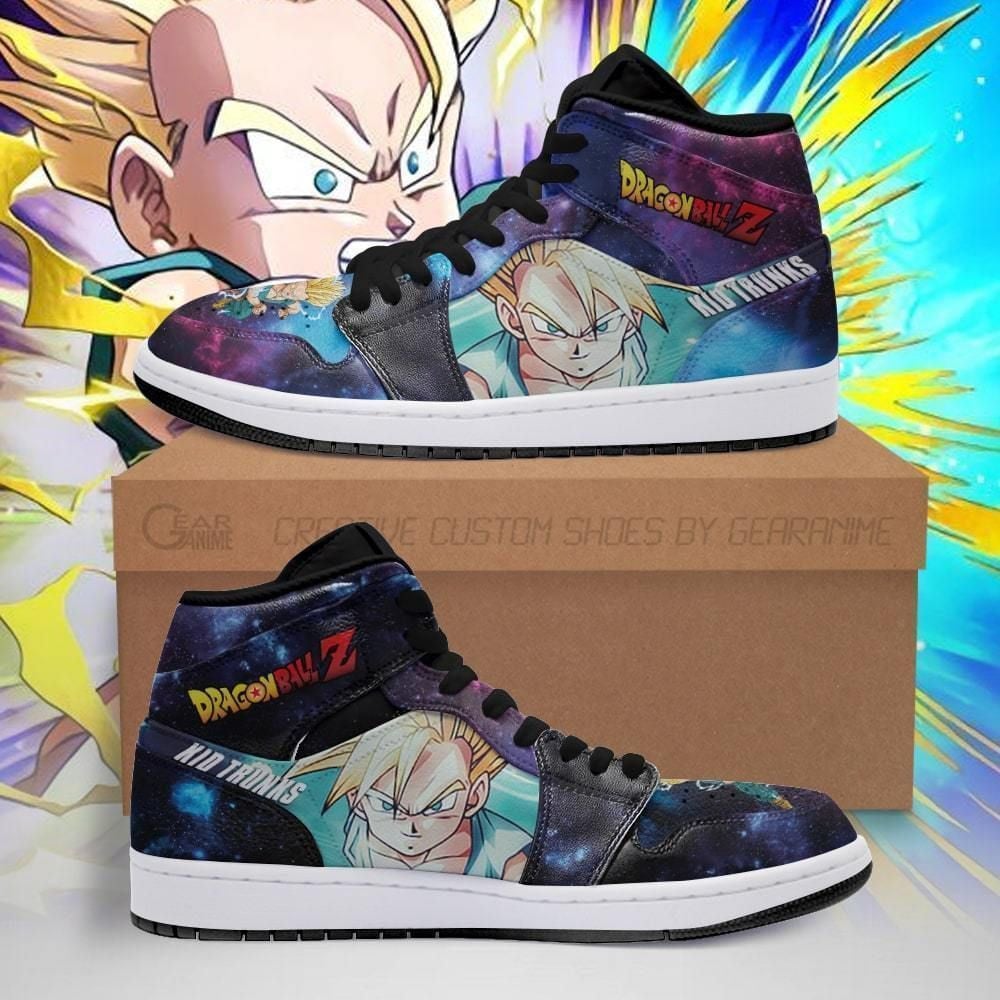 Kid Trunks Dragon Ball Z Anime Sneakers Shoes Sport V2132