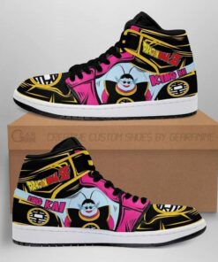 King Kai Boots J1 Dragon Ball Anime Custom Shoes Air Jd Retro Sneakers V2141