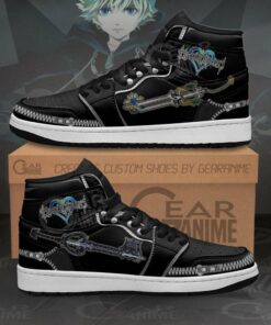 Kingdom Hearts Roxas Sword Anime Shoes Air Jd Retro Sneakers V2145